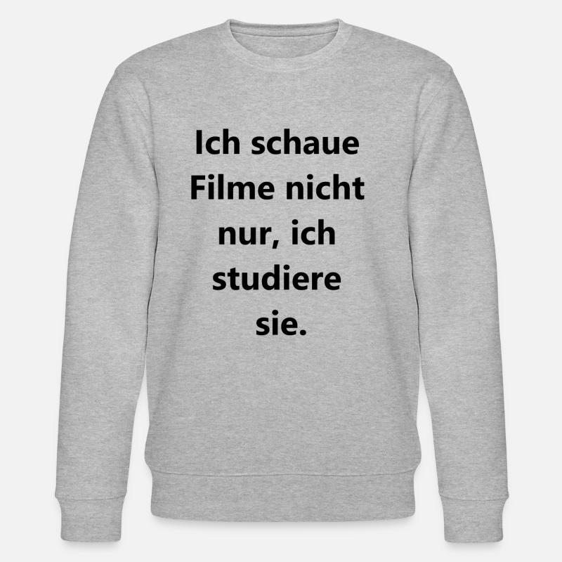 Cinema Studies - Stanley/Stella Unisex Bio-Sweatshirt CHANGER  - Grau meliert
