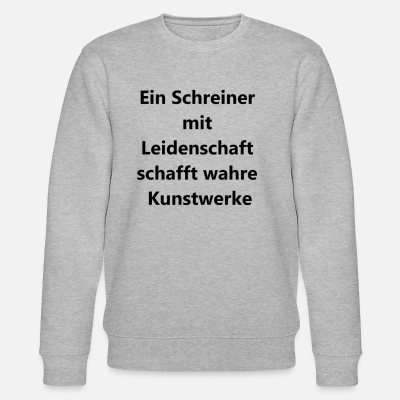 Kreative Geschenkideen - Stanley/Stella Unisex Bio-Sweatshirt CHANGER  - Grau meliert