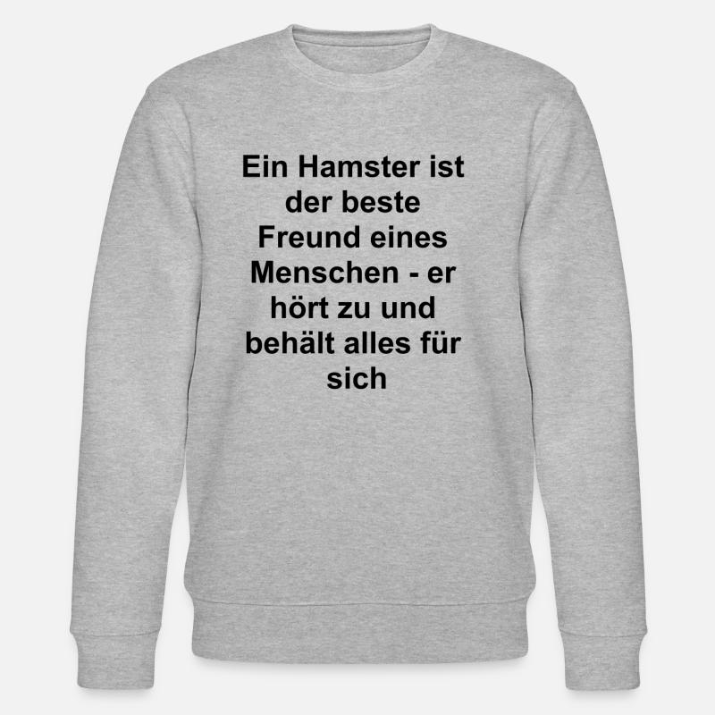 Persönliches Geschenk - Stanley/Stella Unisex Bio-Sweatshirt CHANGER  - Grau meliert