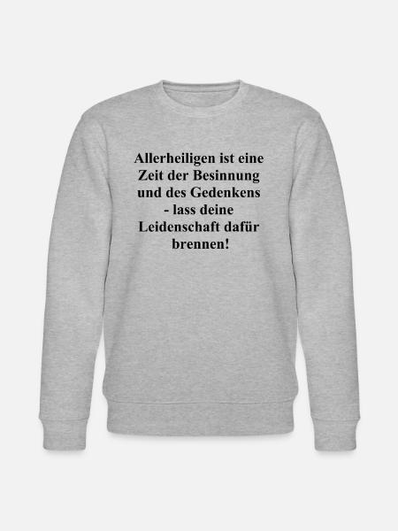 Gift for eternity - Stanley/Stella CHANGER Unisex Organic Sweatshirt - heather grey