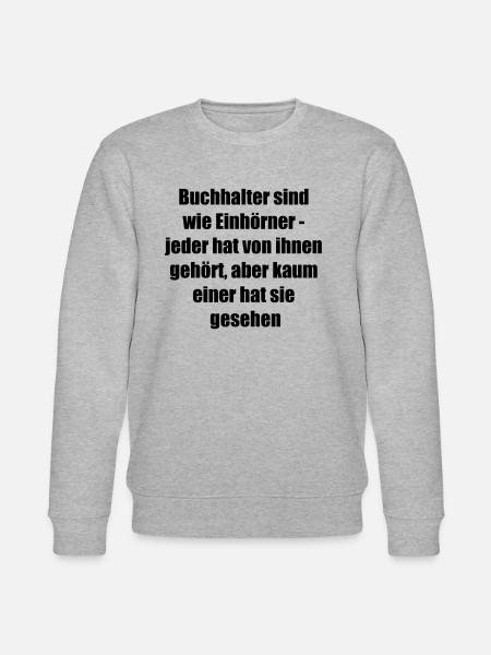 Legend Among Accountants Gift - Stanley/Stella CHANGER Unisex Organic Sweatshirt - heather grey