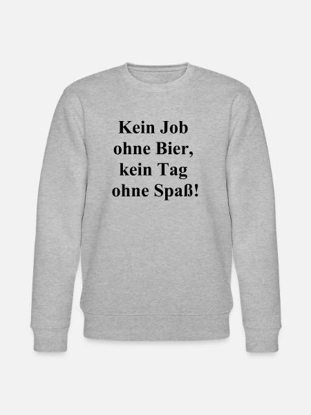 Beer Lover Tool Gift - Stanley/Stella CHANGER Unisex Organic Sweatshirt - heather grey