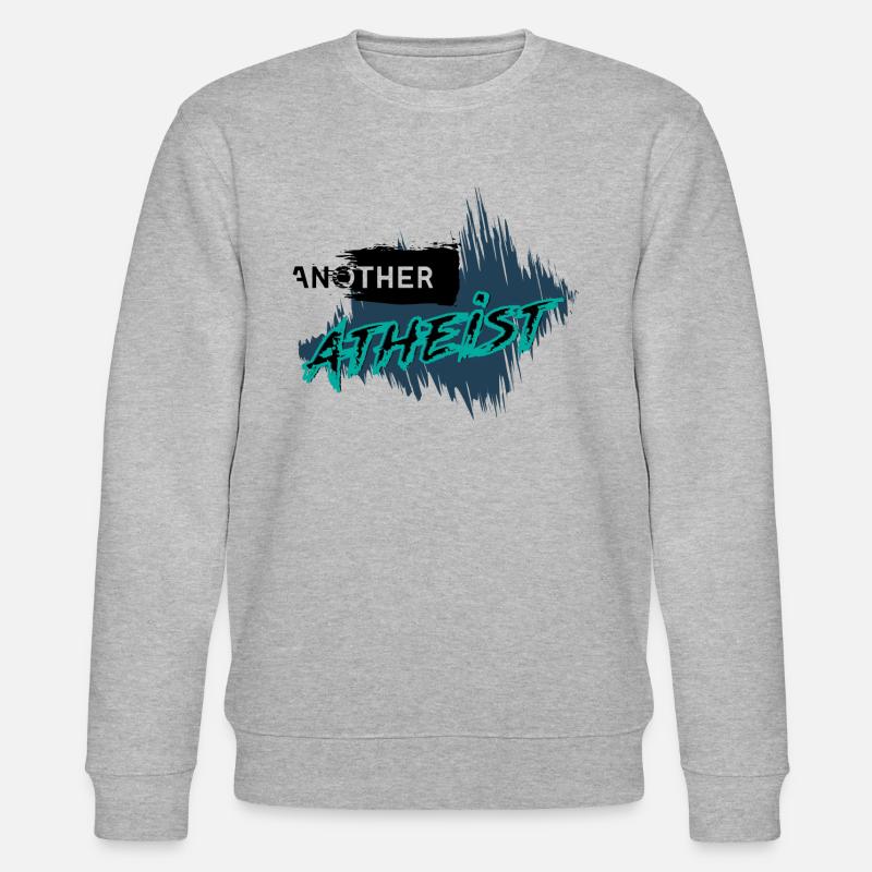 Another Atheist - Stanley/Stella Unisex Bio-Sweatshirt CHANGER  - Grau meliert