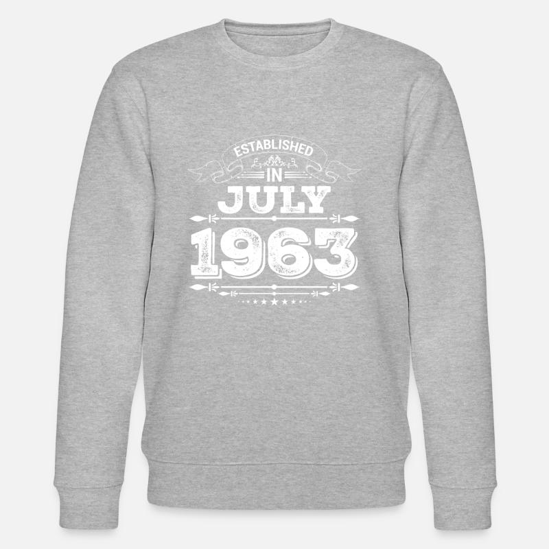 Créée en Juillet 1963 - Sweat bio CHANGER Stanley/Stella Unisexe - gris chiné