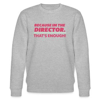 Regie - Stanley/Stella Unisex Bio-Sweatshirt CHANGER  - Grau meliert - Vorne - Nik (191cm) & Marisol (170cm)