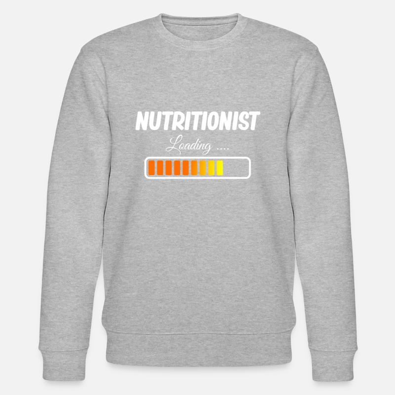 Diététiste Loading Future - Sweat bio CHANGER Stanley/Stella Unisexe - gris chiné