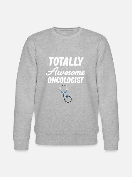 Absolutely genius oncologist chemotherapy - Stanley/Stella CHANGER Unisex Organic Sweatshirt - heather grey