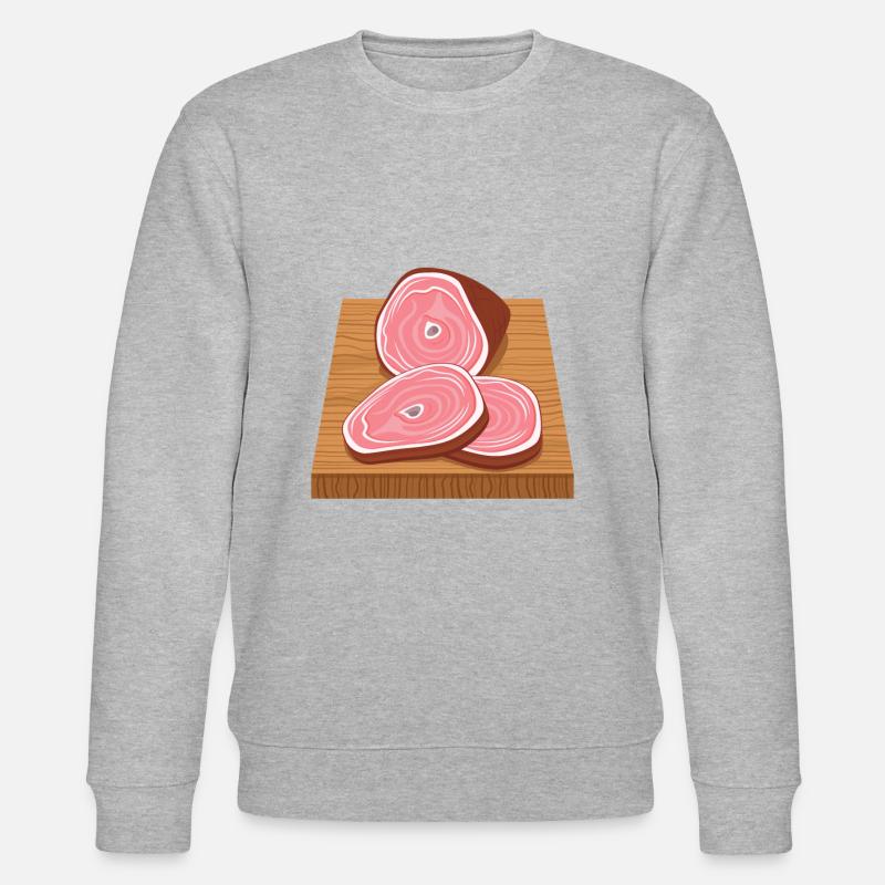 Schinken - Stanley/Stella Unisex Bio-Sweatshirt CHANGER  - Grau meliert