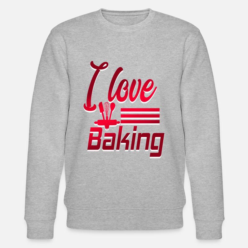 Baking Cake Baking Baking Cake - Stanley/Stella CHANGER Unisex Organic Sweatshirt - heather grey