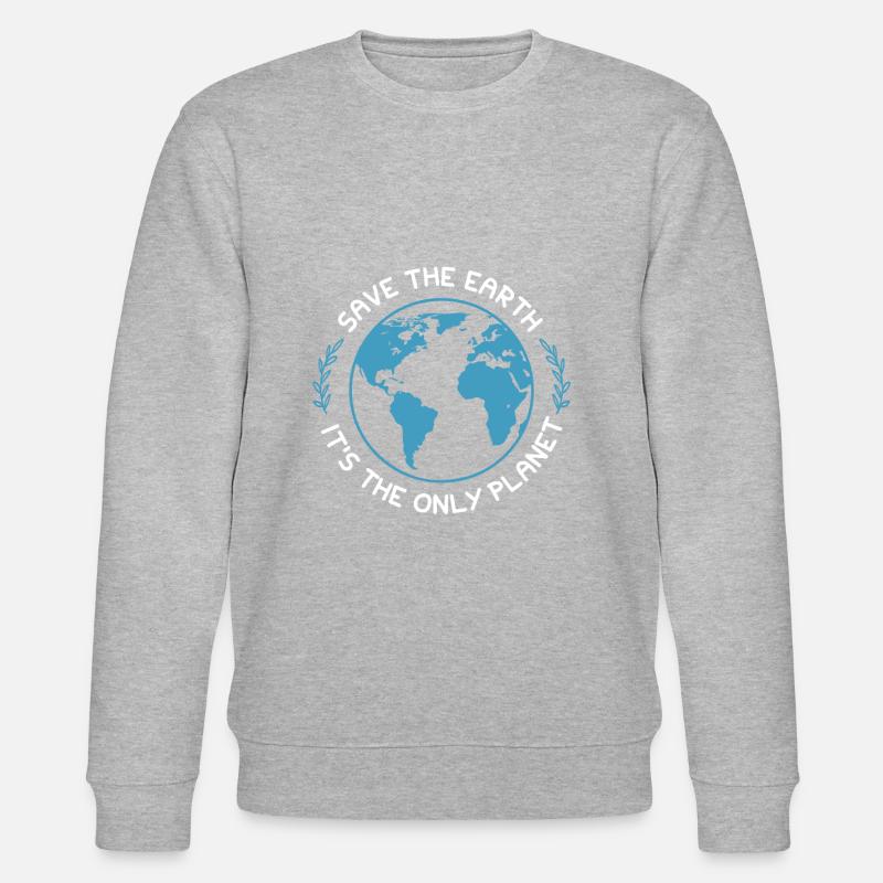Klimaschutz Naturschutz - Stanley/Stella Unisex Bio-Sweatshirt CHANGER  - Grau meliert