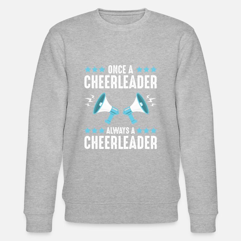 Cheerleder Cheerleading - Stanley/Stella Unisex Bio-Sweatshirt CHANGER  - Grau meliert
