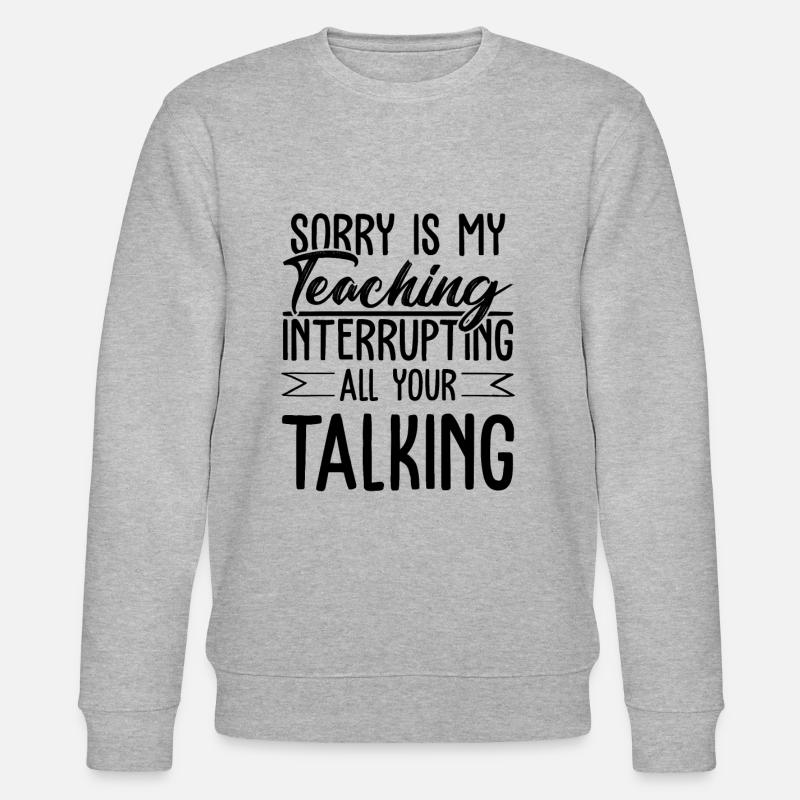 Lernen Lehrer - Stanley/Stella Unisex Bio-Sweatshirt CHANGER  - Grau meliert