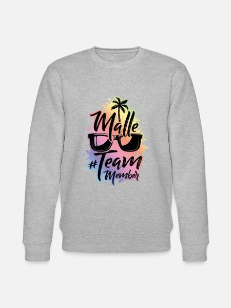 Malle Team - Stanley/Stella CHANGER Unisex Organic Sweatshirt - heather grey