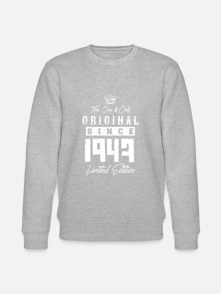 1947 limited edition - Stanley/Stella CHANGER Unisex Organic Sweatshirt - heather grey
