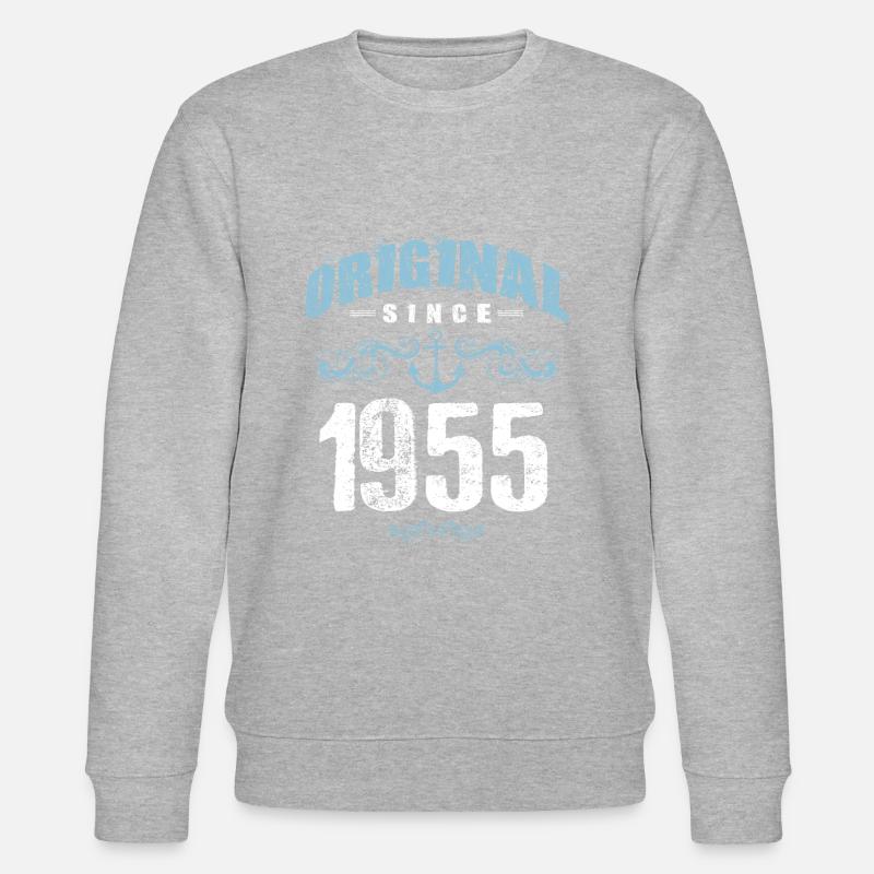 1955 original since - Stanley/Stella Unisex Bio-Sweatshirt CHANGER  - Grau meliert