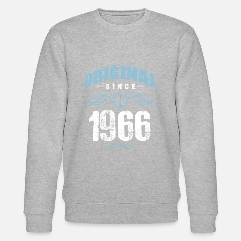 1966 original since - Stanley/Stella Unisex Bio-Sweatshirt CHANGER  - Grau meliert
