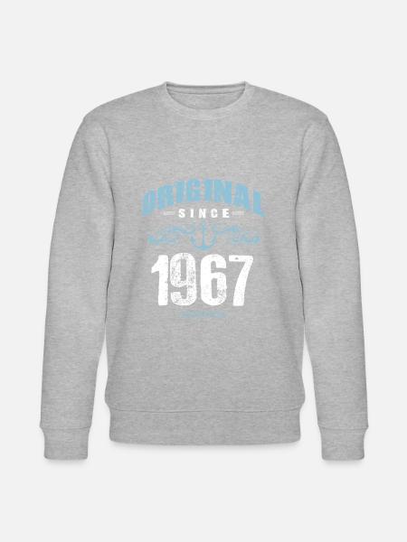 1967 original since - Stanley/Stella CHANGER Unisex Organic Sweatshirt - heather grey