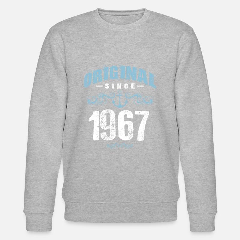 1967 original depuis - Sweat bio CHANGER Stanley/Stella Unisexe - gris chiné