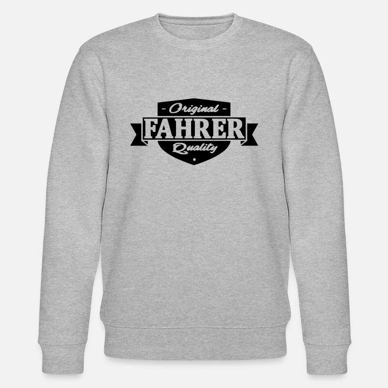 fahrer - Stanley/Stella Unisex Bio-Sweatshirt CHANGER  - Grau meliert