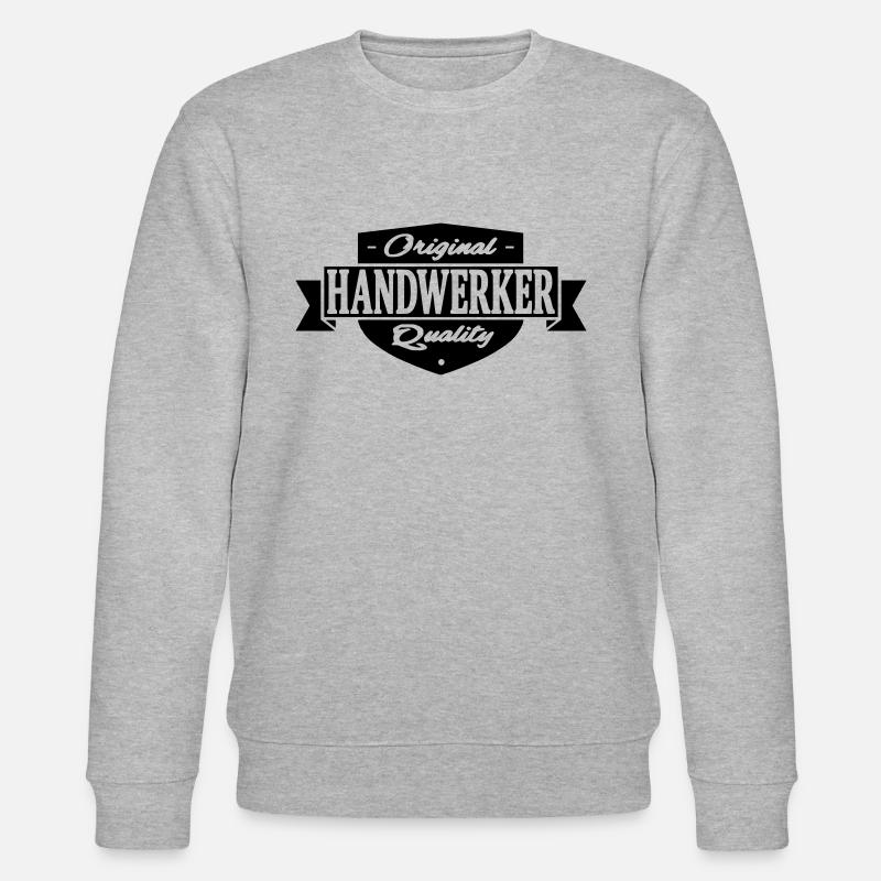 handwerker - Stanley/Stella Unisex Bio-Sweatshirt CHANGER  - Grau meliert