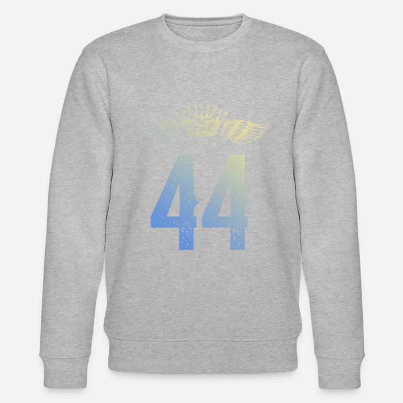 44 Couronne numérique - Sweat bio CHANGER Stanley/Stella Unisexe - gris chiné