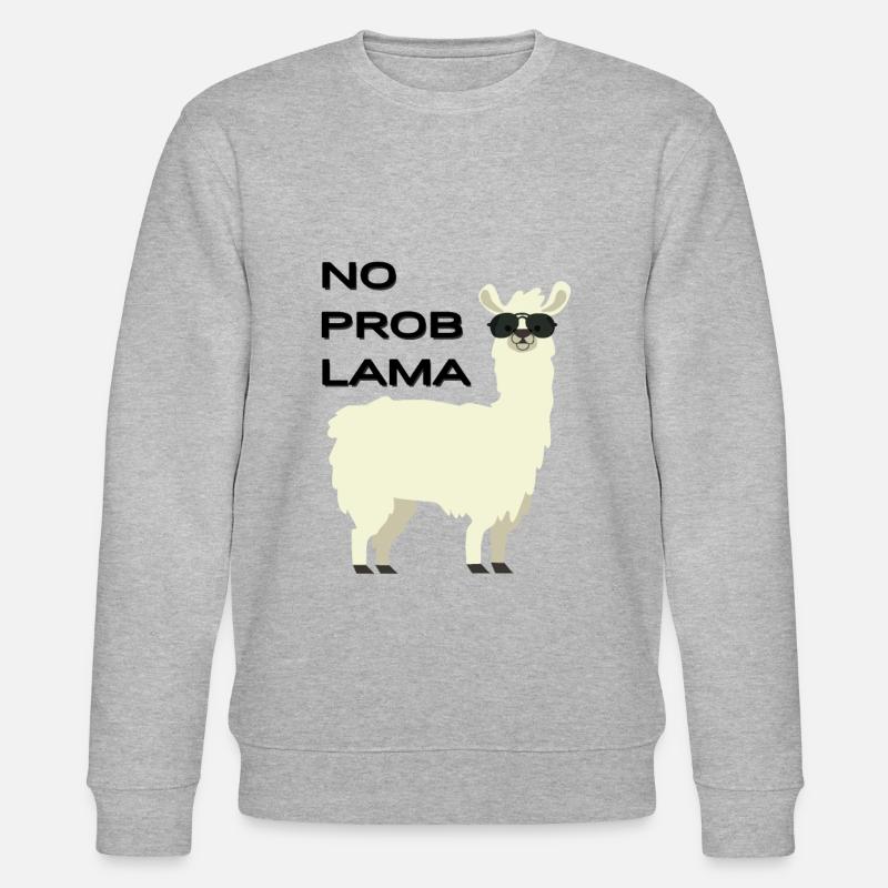 No problem - Stanley/Stella CHANGER Unisex Organic Sweatshirt - heather grey