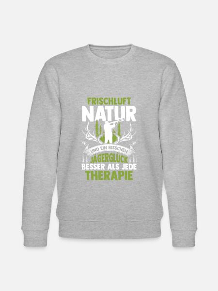 Hunting Hunting Deer Hunting Wild Boar Hunting Hunter - Stanley/Stella CHANGER Unisex Organic Sweatshirt - heather grey