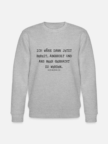 Ans Meer - Stanley/Stella Unisex Bio-Sweatshirt CHANGER - Grau meliert