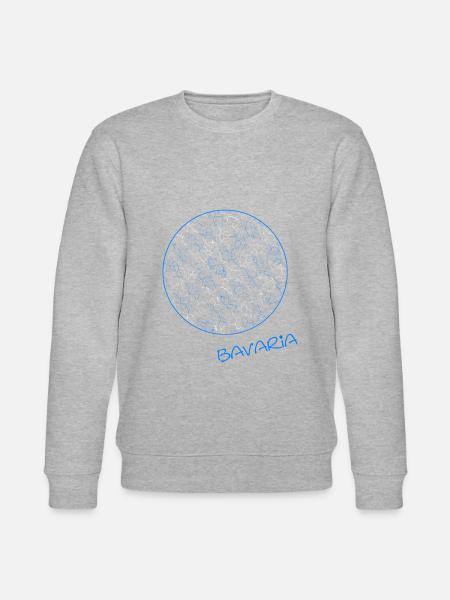 Kreis Bavaria - Stanley/Stella Unisex Bio-Sweatshirt CHANGER - Grau meliert