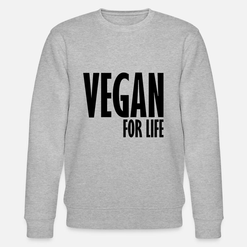 Vegan pour la vie - Sweat bio CHANGER Stanley/Stella Unisexe - gris chiné