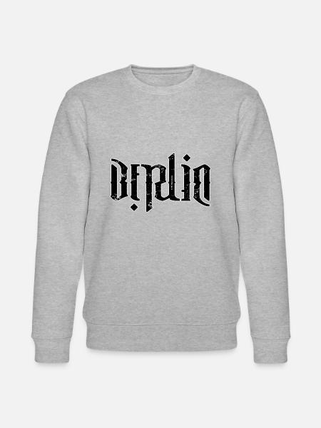 Ambigram Berlin - Stanley/Stella CHANGER Unisex Organic Sweatshirt - heather grey