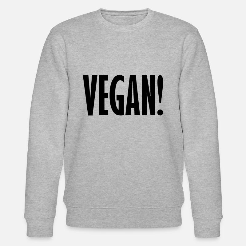 Vegan! - Stanley/Stella Unisex Bio-Sweatshirt CHANGER  - Grau meliert