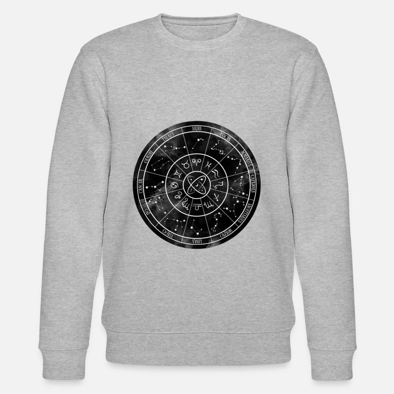 Zodiaccircle - Stanley/Stella Unisex Bio-Sweatshirt CHANGER  - Grau meliert
