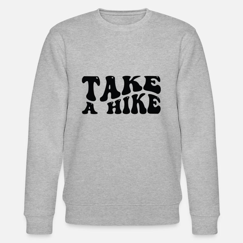 Take A Hike - Stanley/Stella Unisex Bio-Sweatshirt CHANGER  - Grau meliert
