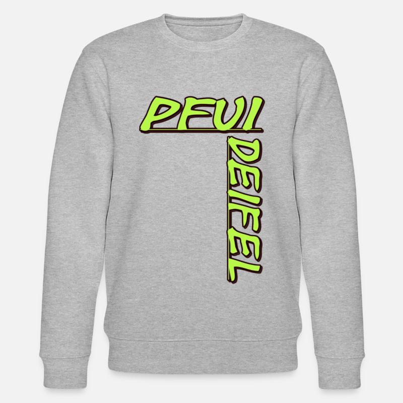 Pfui Deifel - Stanley/Stella Unisex Bio-Sweatshirt CHANGER  - Grau meliert