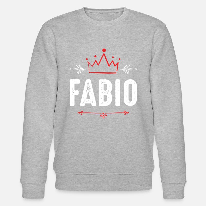 Fabio - Stanley/Stella Unisex Bio-Sweatshirt CHANGER  - Grau meliert