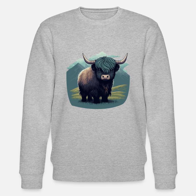 Little Yak - Stanley/Stella CHANGER Unisex Organic Sweatshirt - heather grey