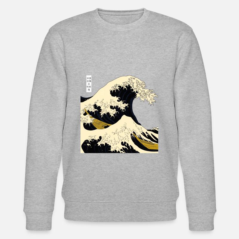 Bateau de surfeur - Sweat bio CHANGER Stanley/Stella Unisexe - gris chiné