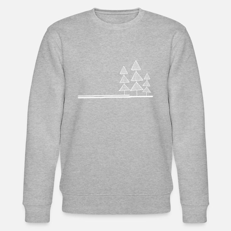 Tree Tree Tree - Stanley/Stella Unisex Bio-Sweatshirt CHANGER  - Grau meliert