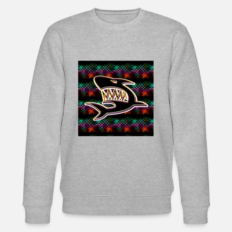 Requin (Un) - Image - 2023 - Sweat bio CHANGER Stanley/Stella Unisexe - gris chiné