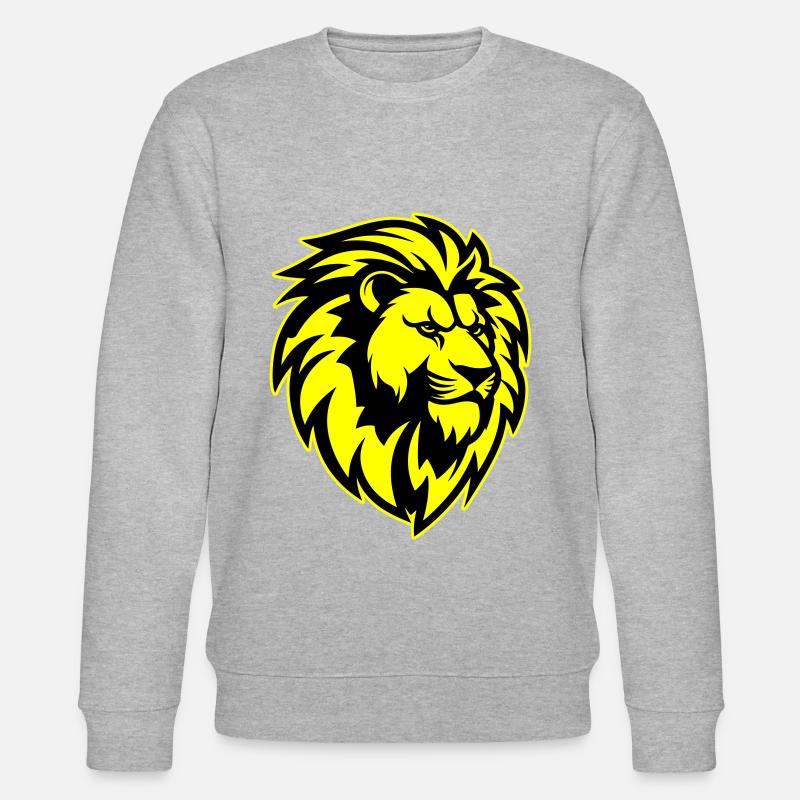 Tête de Lion - Sweat bio CHANGER Stanley/Stella Unisexe - gris chiné