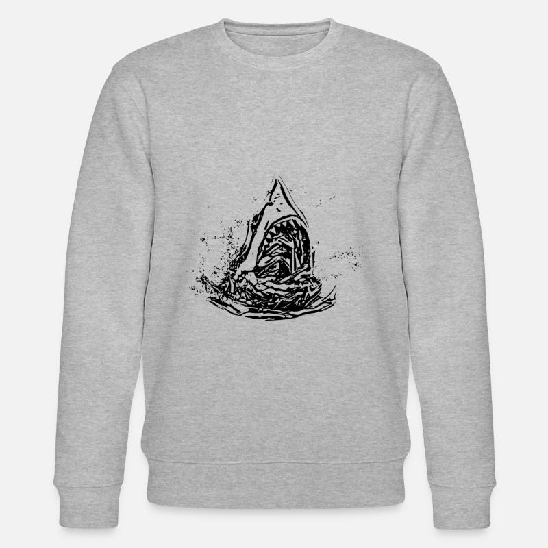 Hai - Stanley/Stella Unisex Bio-Sweatshirt CHANGER  - Grau meliert