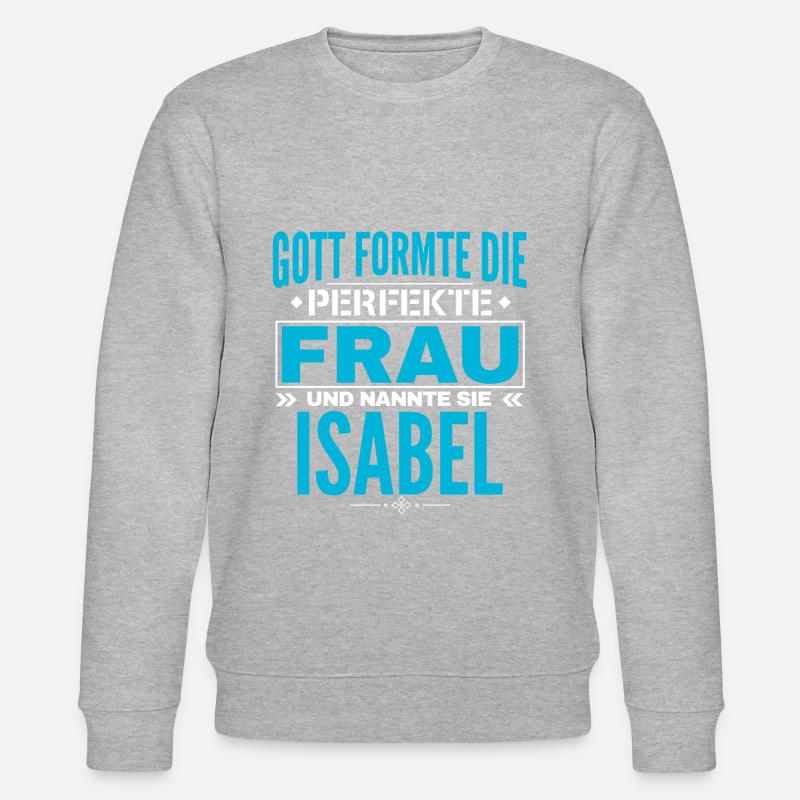 Isabel Nom Design - Sweat bio CHANGER Stanley/Stella Unisexe - gris chiné