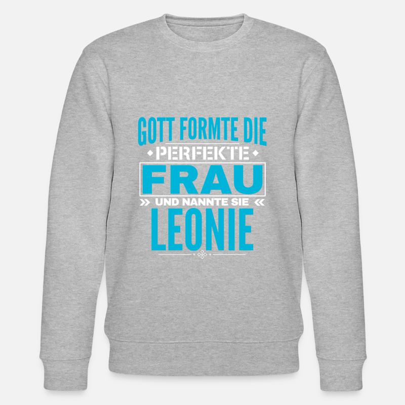Leonie Nom Design - Sweat bio CHANGER Stanley/Stella Unisexe - gris chiné