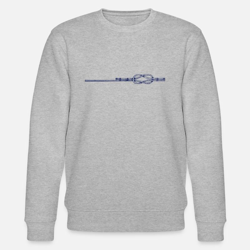 Kreuzknoten - Stanley/Stella Unisex Bio-Sweatshirt CHANGER  - Grau meliert