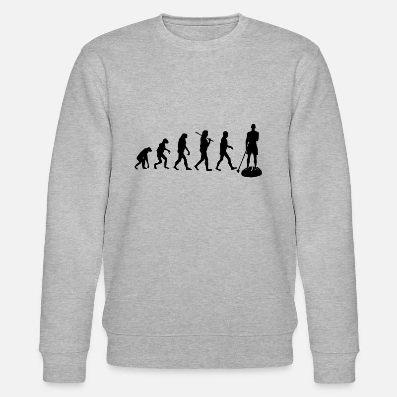 SUP evolution gift - Stanley/Stella CHANGER Unisex Organic Sweatshirt - heather grey