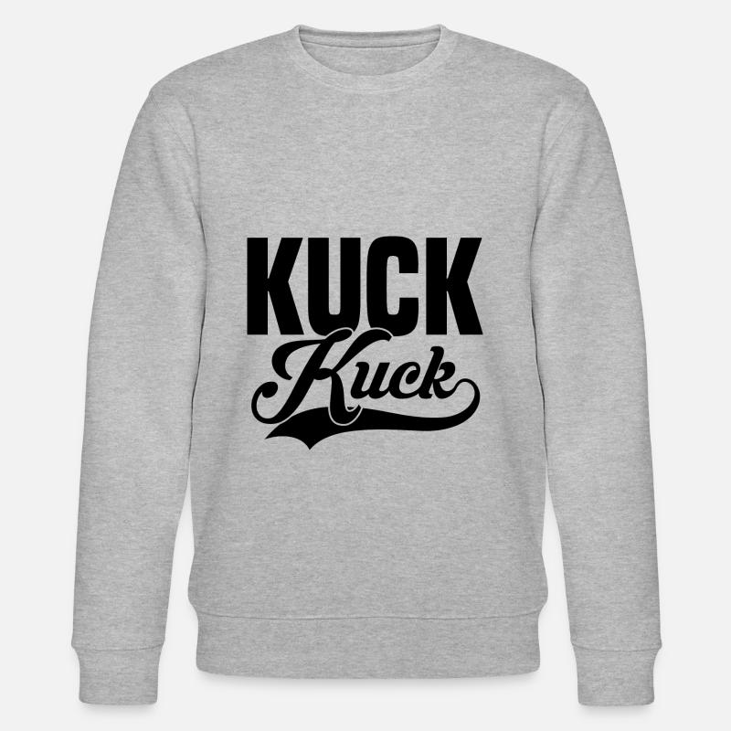 Coucou coucou noir - Sweat bio CHANGER Stanley/Stella Unisexe - gris chiné