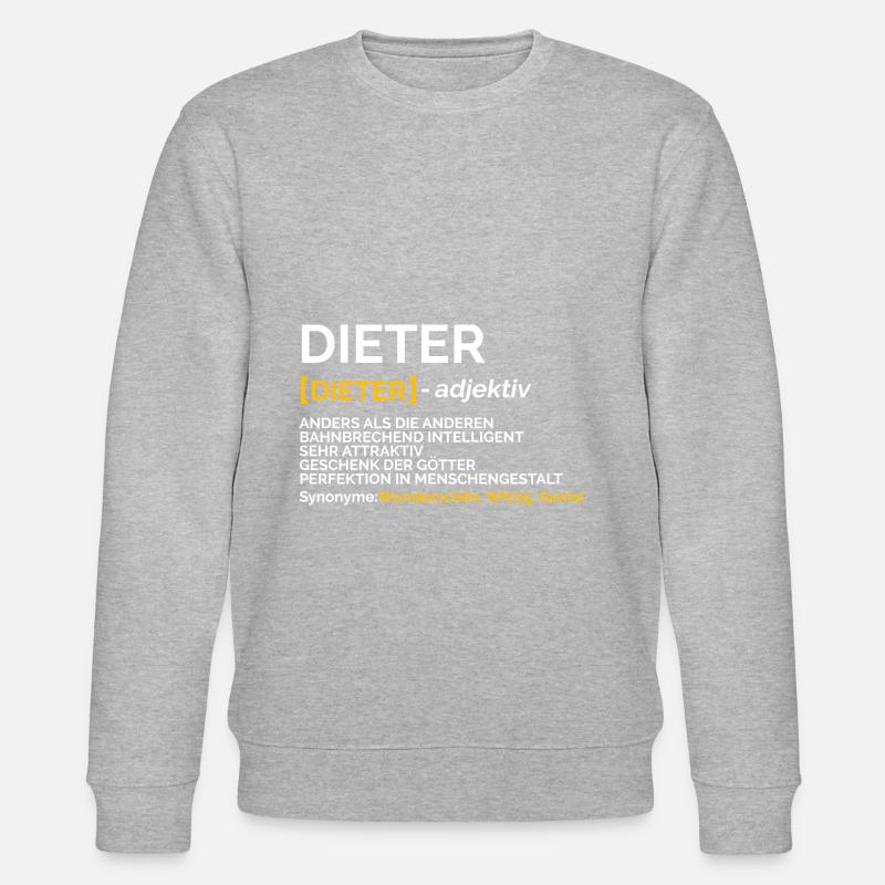 Dieter - Stanley/Stella Unisex Bio-Sweatshirt CHANGER  - Grau meliert