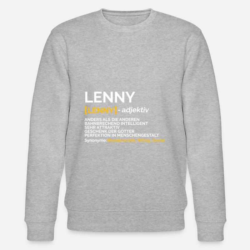 Lenny - Stanley/Stella Unisex Bio-Sweatshirt CHANGER  - Grau meliert