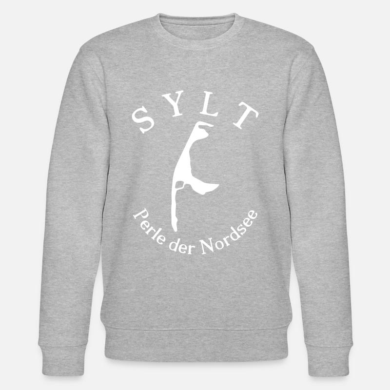 Sylt - Stanley/Stella Unisex Bio-Sweatshirt CHANGER  - Grau meliert